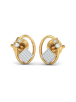 KuberBox - Orbic Earrings 14K Gold