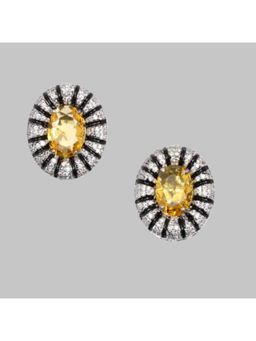 Nayaab by Sonia - Citrine Aura Studs