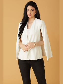 BOHO-CHIC By Sukriti Jain - Womens Dreamy Floral Embroidered Cape