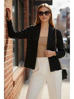 BOHO-CHIC By Sukriti Jain - Womens All Over Sequinned Shrug