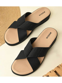 ROCIA - Black Women Casual Comfort Sandals