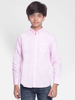 CRIMSOUNE CLUB - Boys Pink Shirt
