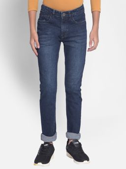 CRIMSOUNE CLUB - Boys Navy Blue Jeans