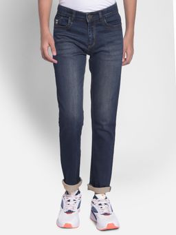 CRIMSOUNE CLUB - Boys Navy Blue Jeans