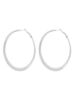 AQUASTREET - Round Hoop Earrings 18K Plated Waterproof Anti-Tarnish
