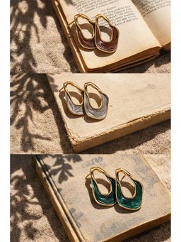 Niska - Vintage Drop Earrings (Pack Of 3)