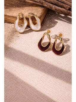 Niska - Vintage Drop Earring (Pack Of 2) Multi-Color