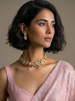 Kalakrith Milano - Women Hued Choker Set