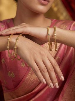 Kalakrith Milano - Women Grace Sleek Bangles White