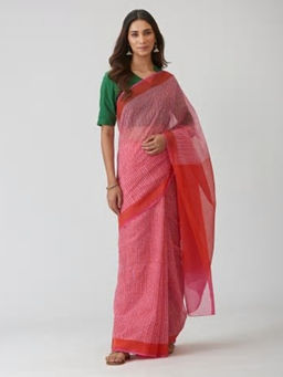Fabindia - Cotton Silk Kota Printed Sari