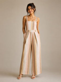 Scoup - Multicolour Stripe Jumpsuit