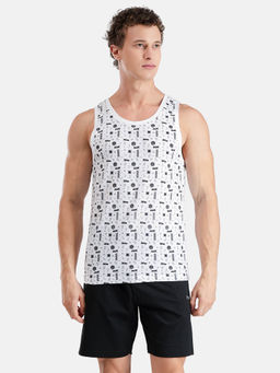 FCUK - Play Hackney Men'S Printed Lounge Vest