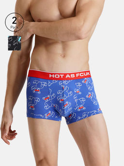 FCUK - Flex Maddox Men'S Printed Trunks (Pack of 2)