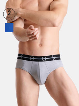 FCUK - Play Norwood Men'S Solid Briefs (Pack of 2)