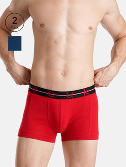 FCUK - Play Norwood Men'S Solid Trunks (Pack of 2)