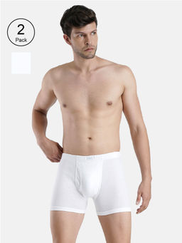 French Connection - Regal Oxford Men'S Long Trunks (Pack of 2)