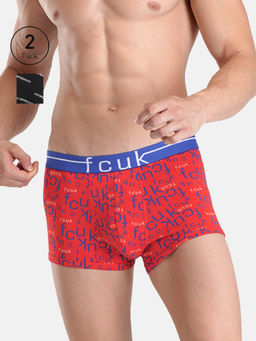 FCUK - Flex Tottenham Men'S Printed Trunks (Pack of 2)
