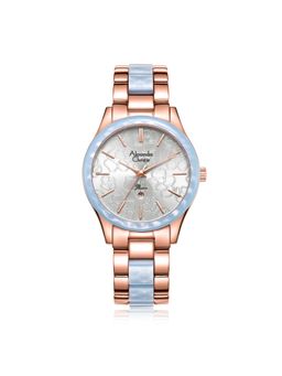 Alexandre Christie - AC 2992 LDB Analog Dress Watch For Women - Two Toned