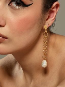 VENI - Circular Drop Earrings