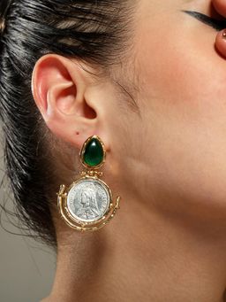 VENI - Circular Drop Earrings