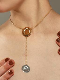 VENI - Brass Gold-Plated Layered Necklace