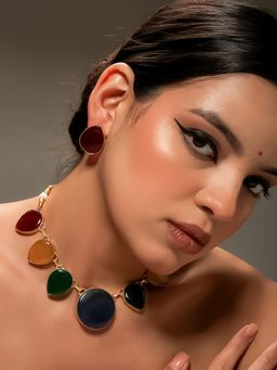 VENI - Gold-Plated Jewellery Set
