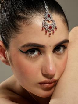 VENI - Silver-Plated Maang Tikka