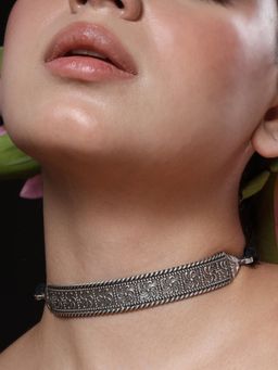 VENI - Brass Silver-Plated Choker