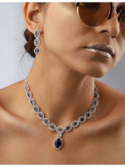 VENI - Silver-Plated Jewellery Set