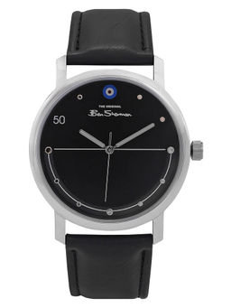 Ben Sherman - Black Dial Analog Watch for Men - BS094B (M)