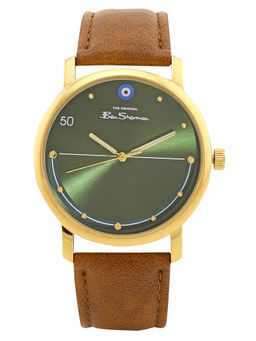 Ben Sherman - Olive Green Dial Analog Watch for Men - BS094NBR (M)