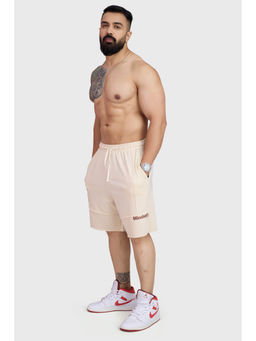 FUAARK - Raw Edge Oversized Gym and Workout Shorts for Men