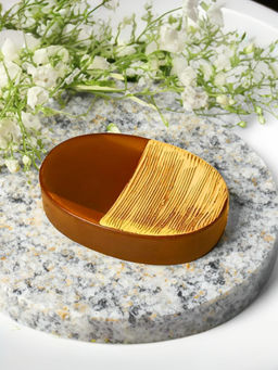 UMAI - Ceramic Soap Case Brown