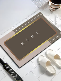 UMAI - Rectangular Bathmat- Brown