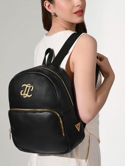 Lavie Signature - Womens Black Solid Conway Backpack (M)