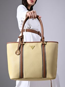 Lavie Signature - Beige Las Vegas Womens Tote Bag (L)