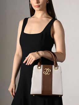 Lavie Signature - Off White Womens Boise Small Satchel Bag (S)