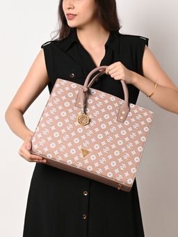 Lavie Signature - Pink Brooklyn Womens Satchel Bag (L)