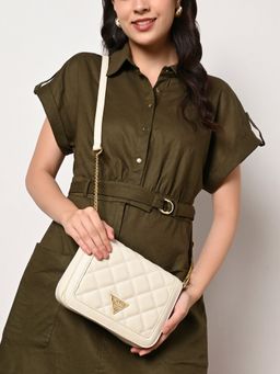 Lavie Signature - Off White Atlanta Womens Sling Bag (S)