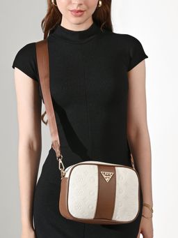 Lavie Signature - White Womens Monroe Colorblock Sling Bag (S)