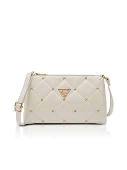 Lavie Signature - White Womens Stud Mesa 3C Pouch (M)
