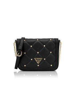 Lavie Signature - Black Womens Stud Morono Sling Bag (S)