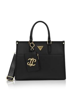 Lavie Signature - Womens Black Ithaca Colorblock Tote Bag (M)