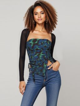 IZF - Black Solid Crop Jacket