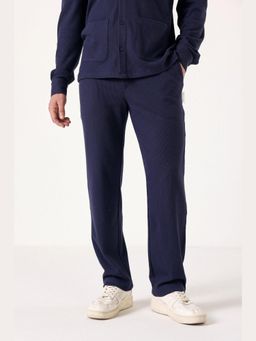 Muvazo - Navy Blue Wafflecore Trouser
