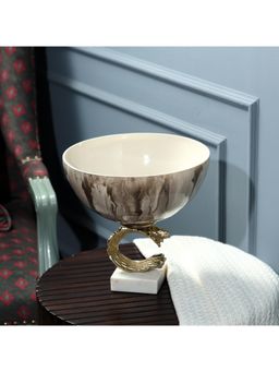 Revive Home - Grey & Black Decorative Bowl