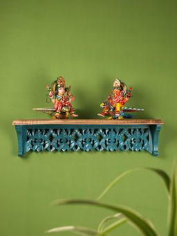 Revive Home - Wooden Wall Bracket Blue