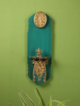 Revive Home - Wooden Wall Bracket Blue