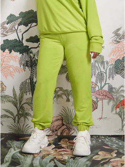 NeceSera - Bamboo Terry Green Travel Joggers