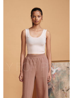 NeceSera - Light Pink Cropped Vest